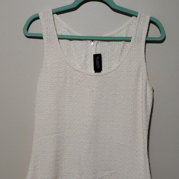 St.John Couture Women's Cream Ombre Dress Knit size 10 - Picture 2 of 5